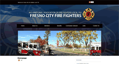 Desktop Screenshot of fresnofirefighters.net